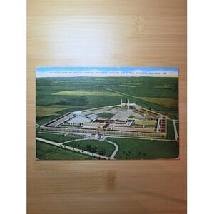 Vintage Jackson Michigan Walled Prison Postcard E C Kropp 3496